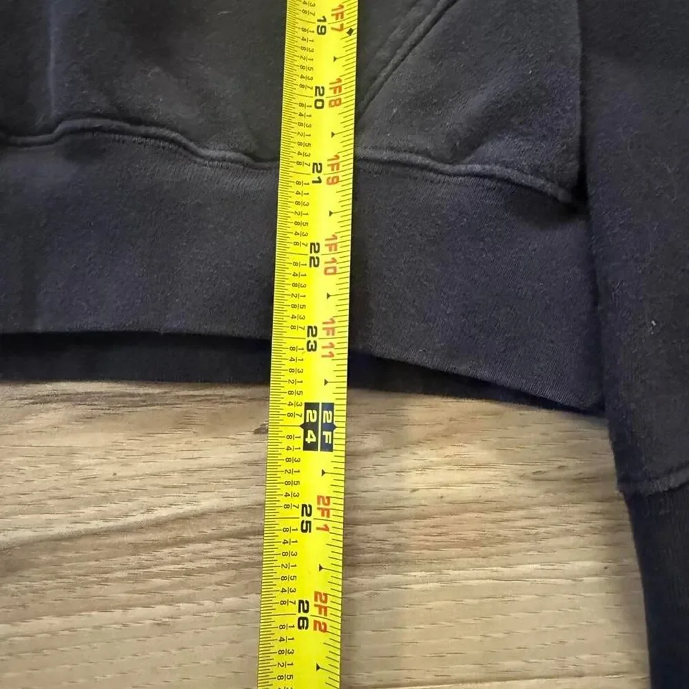 Adidas Spellout black hoodie skater style Graphic Size Small